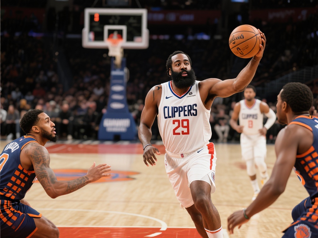 哈登全场表现令人赞叹
在本场比赛中，哈